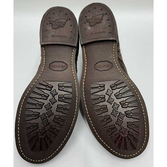 NEW RED WING IRON RANGER BOOTS Men’s Size 12 E2 Brown Leather Work Lace Up - Picture 8 of 10